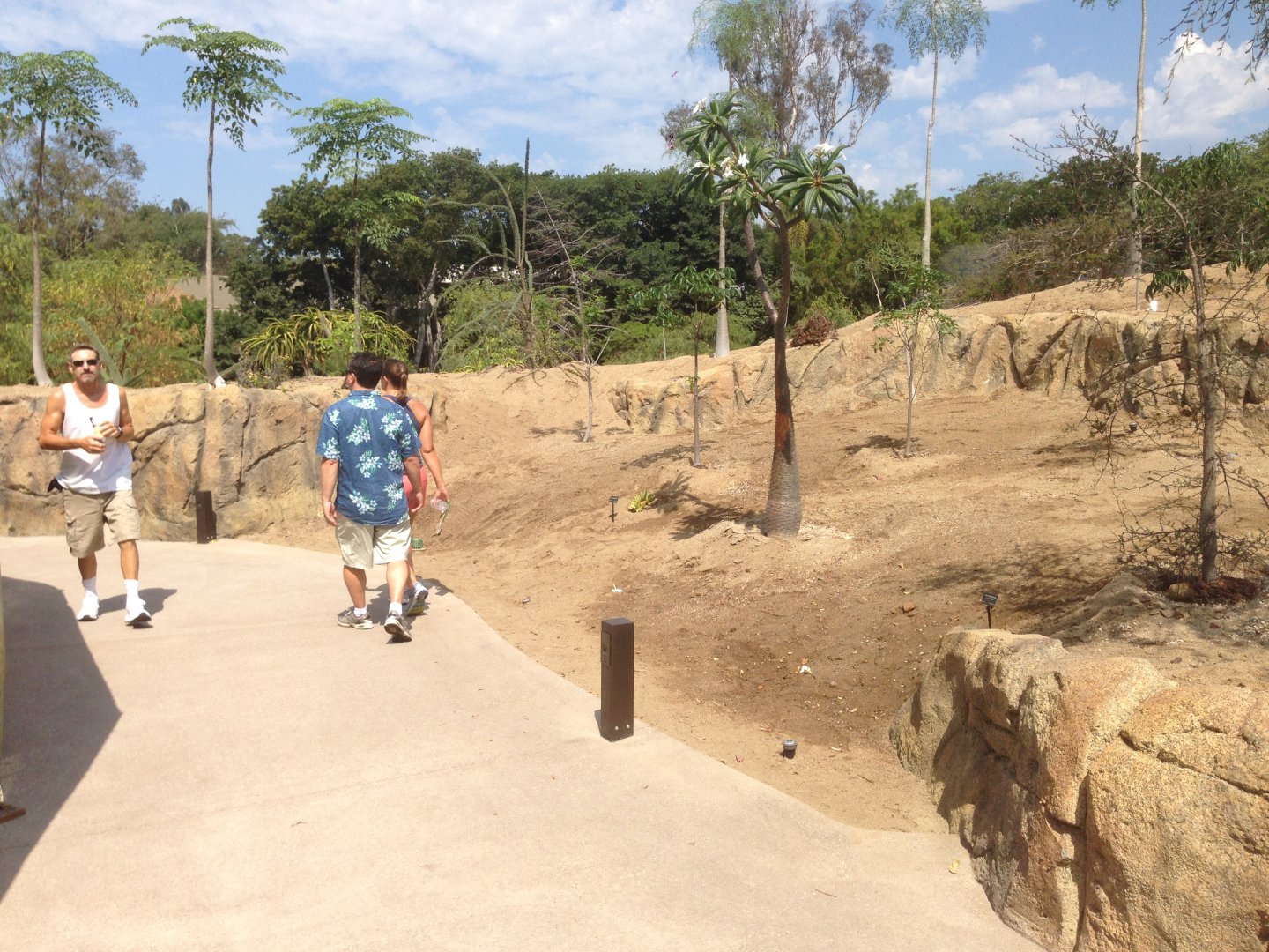 Walk Way To Kopje Before 2nd Turn