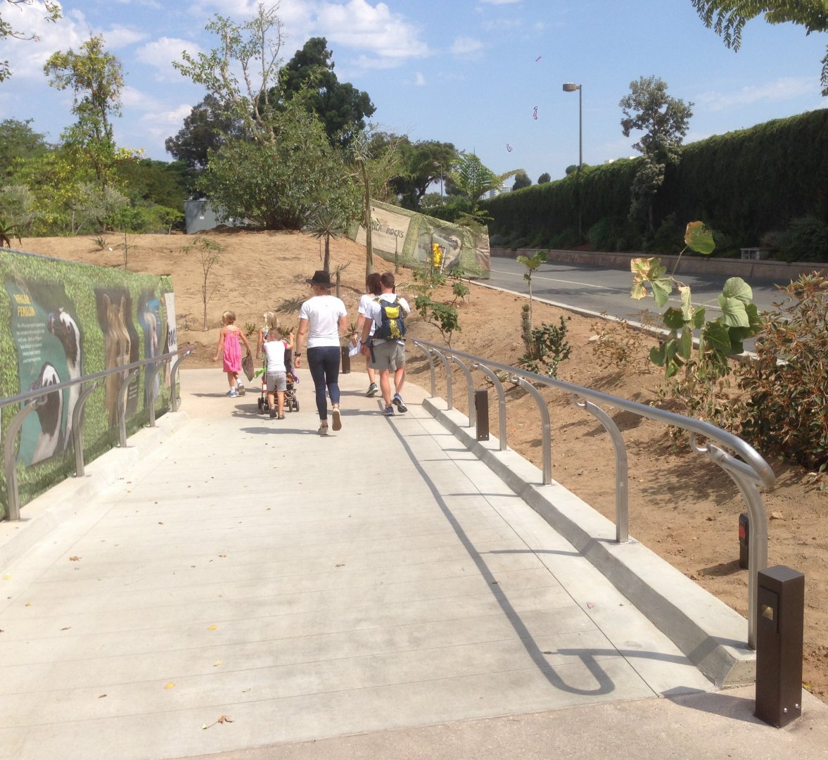 Walk Way To Kopje Entrance