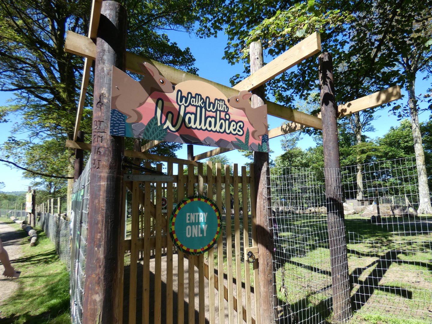 Walk with Wallabies entrance