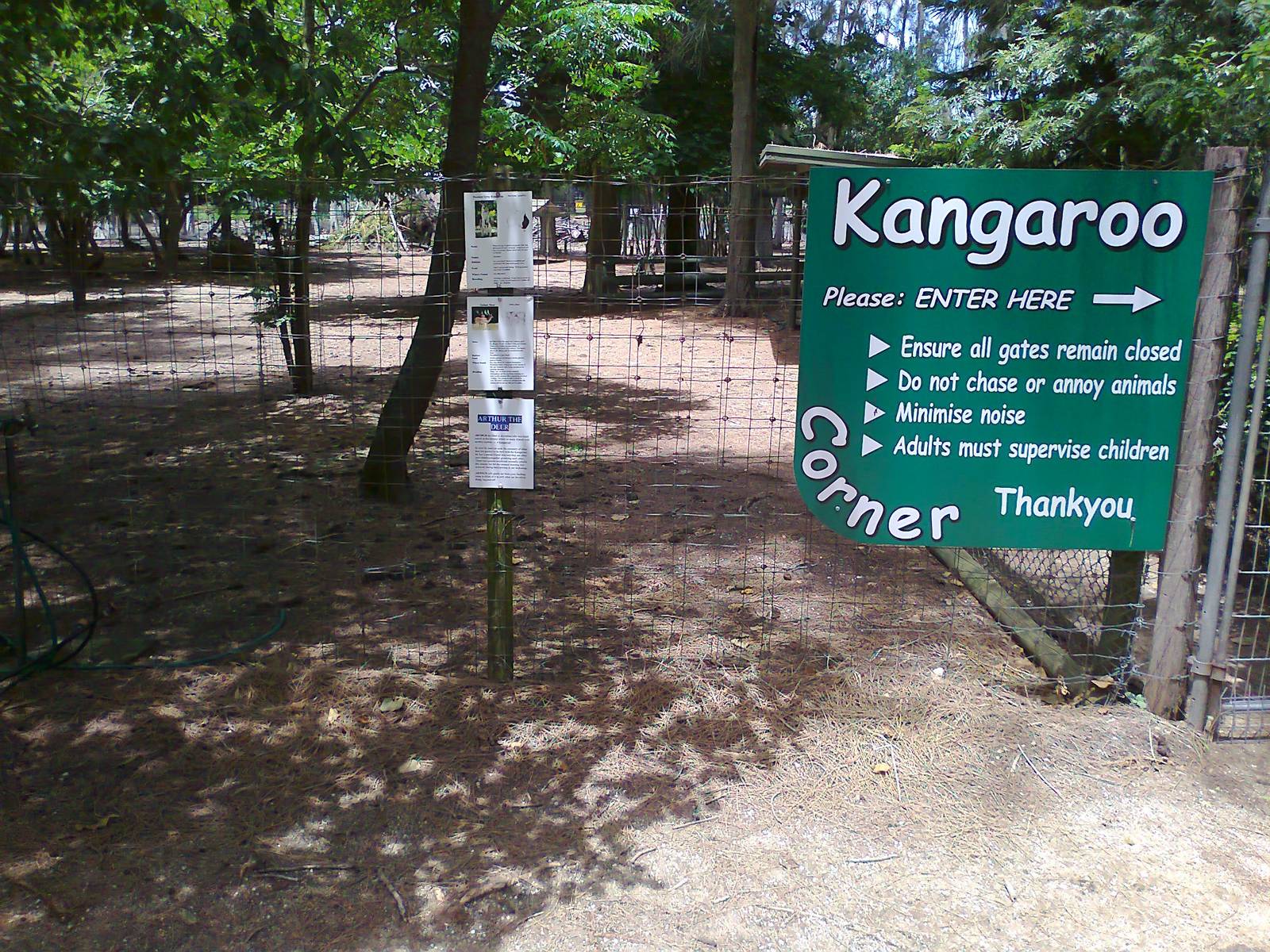 Walkthrough entrance