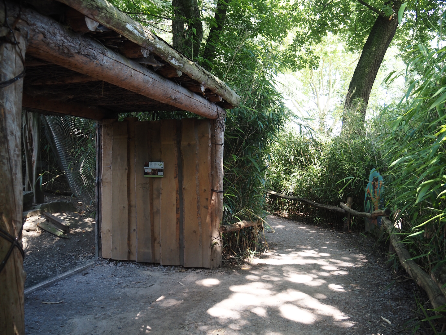 Walkway and viewing area in the fossa area, 2024-06-08