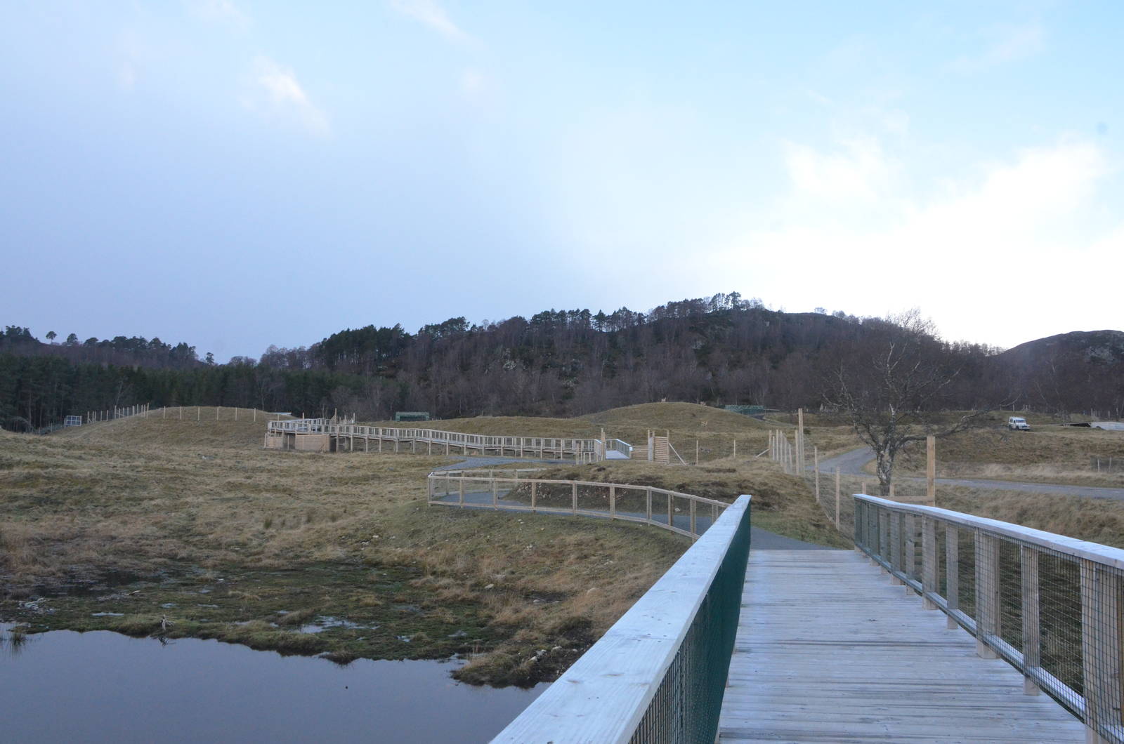 Walkway at Highland WP, 10/02/16