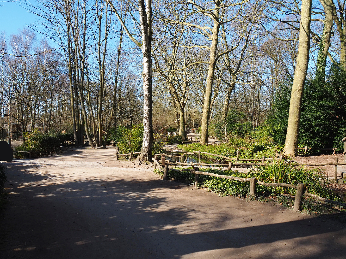 Walkway in American section, 2022-03-08