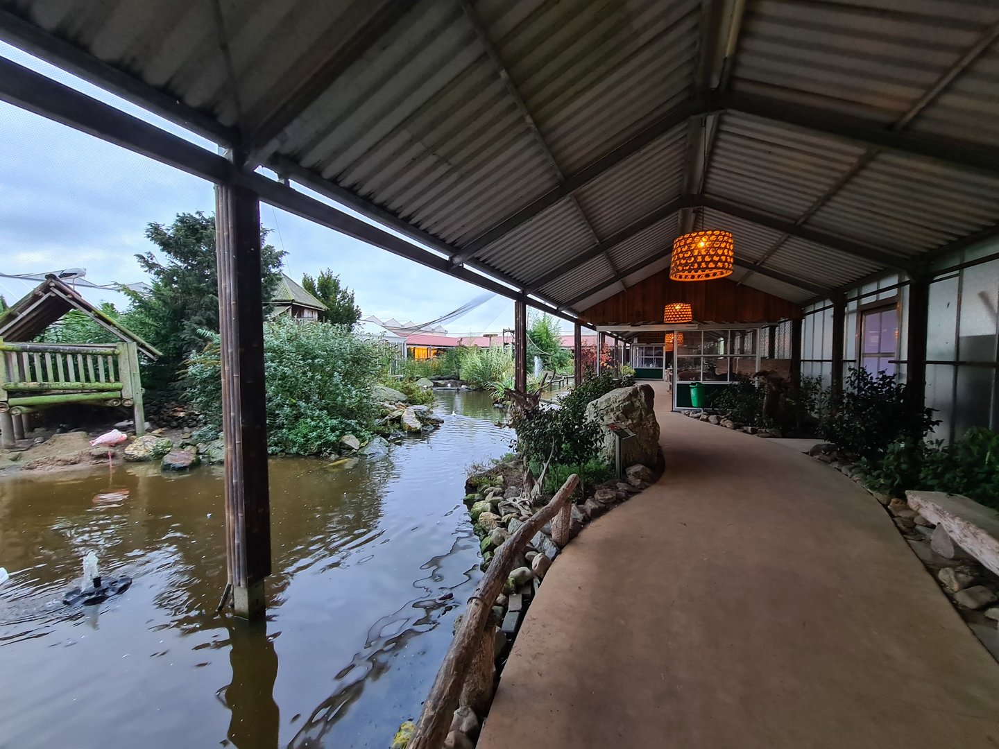 Walkway in Lemur kingdom