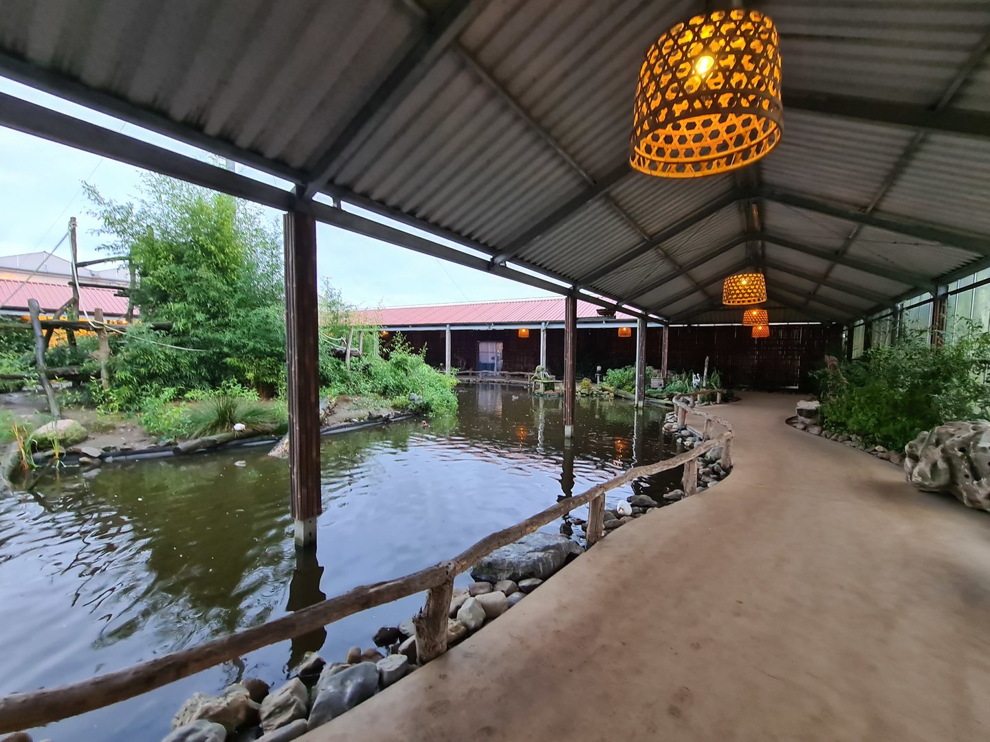 Walkway in Lemur kingdom