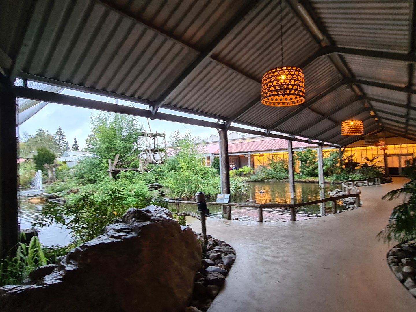 Walkway in Lemur kingdom