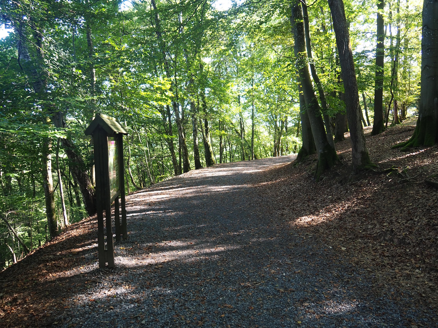 Walkway in the chamois area, 2023-09-26