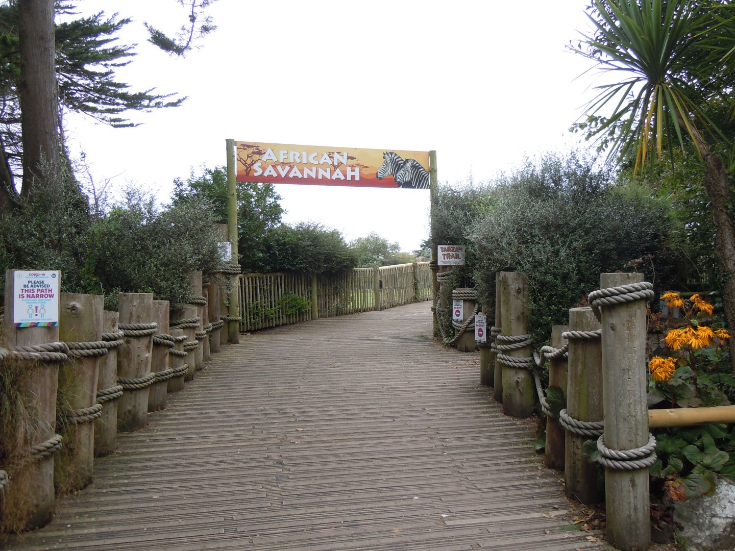 Walkway to African Savannah 070920