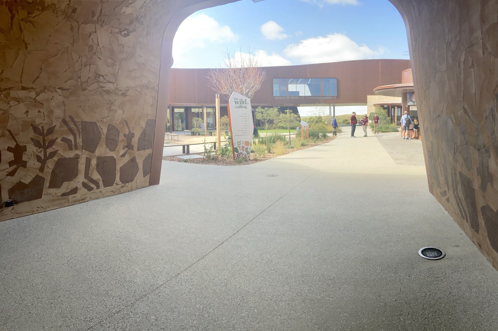 Walkway to Entrance Precinct