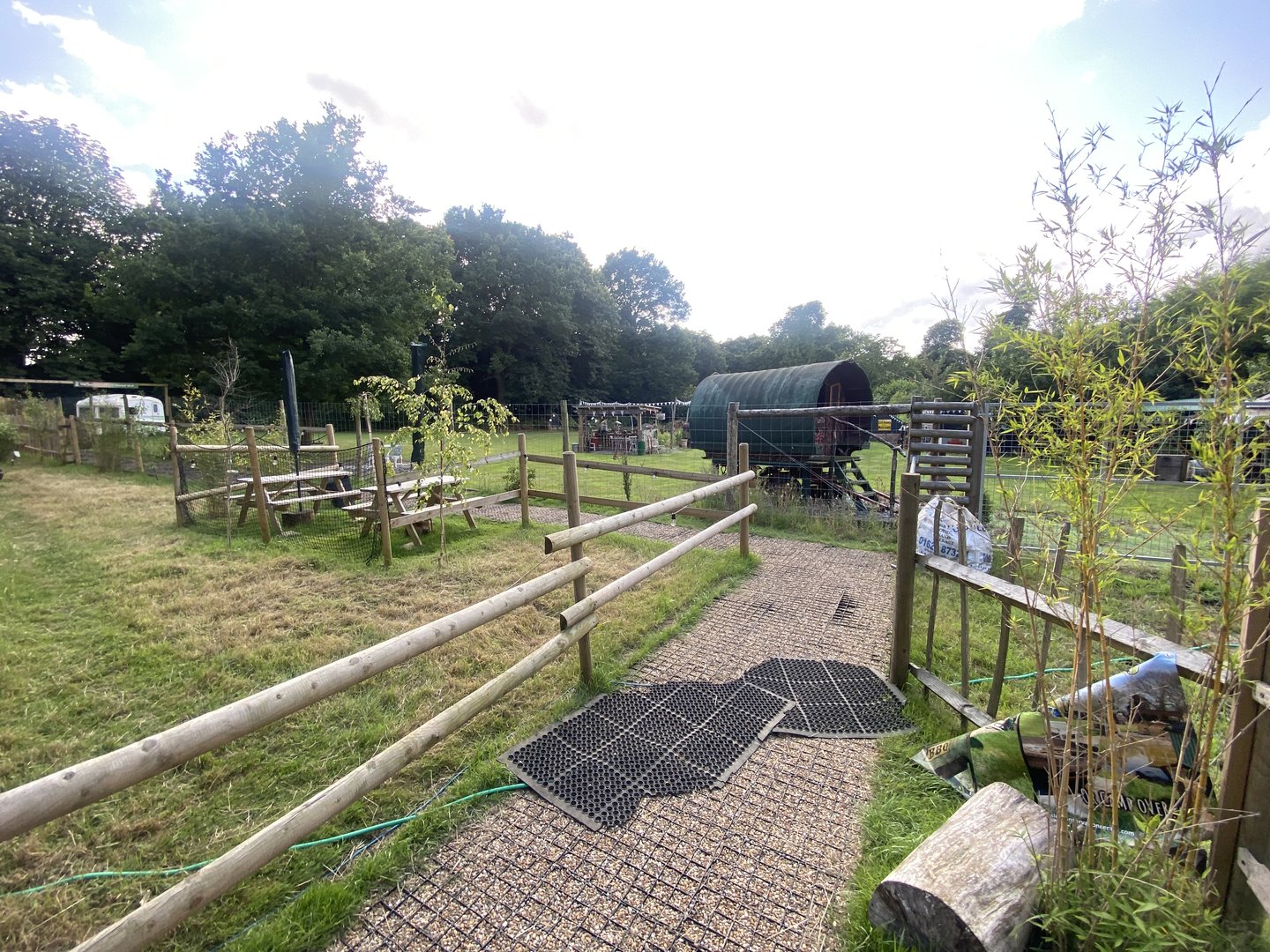 Walkway towards Maned wolves 290723
