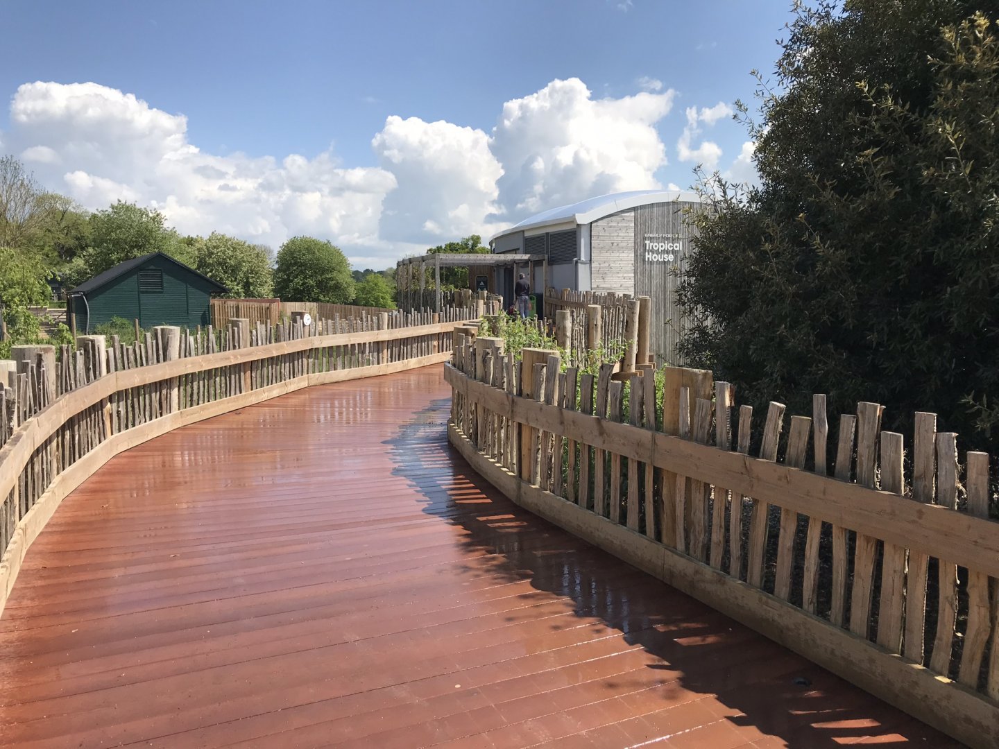 Walkway towards Tropical House 110519