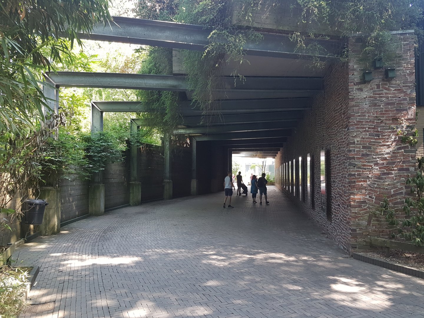 Wall with historical archievements of Burgers