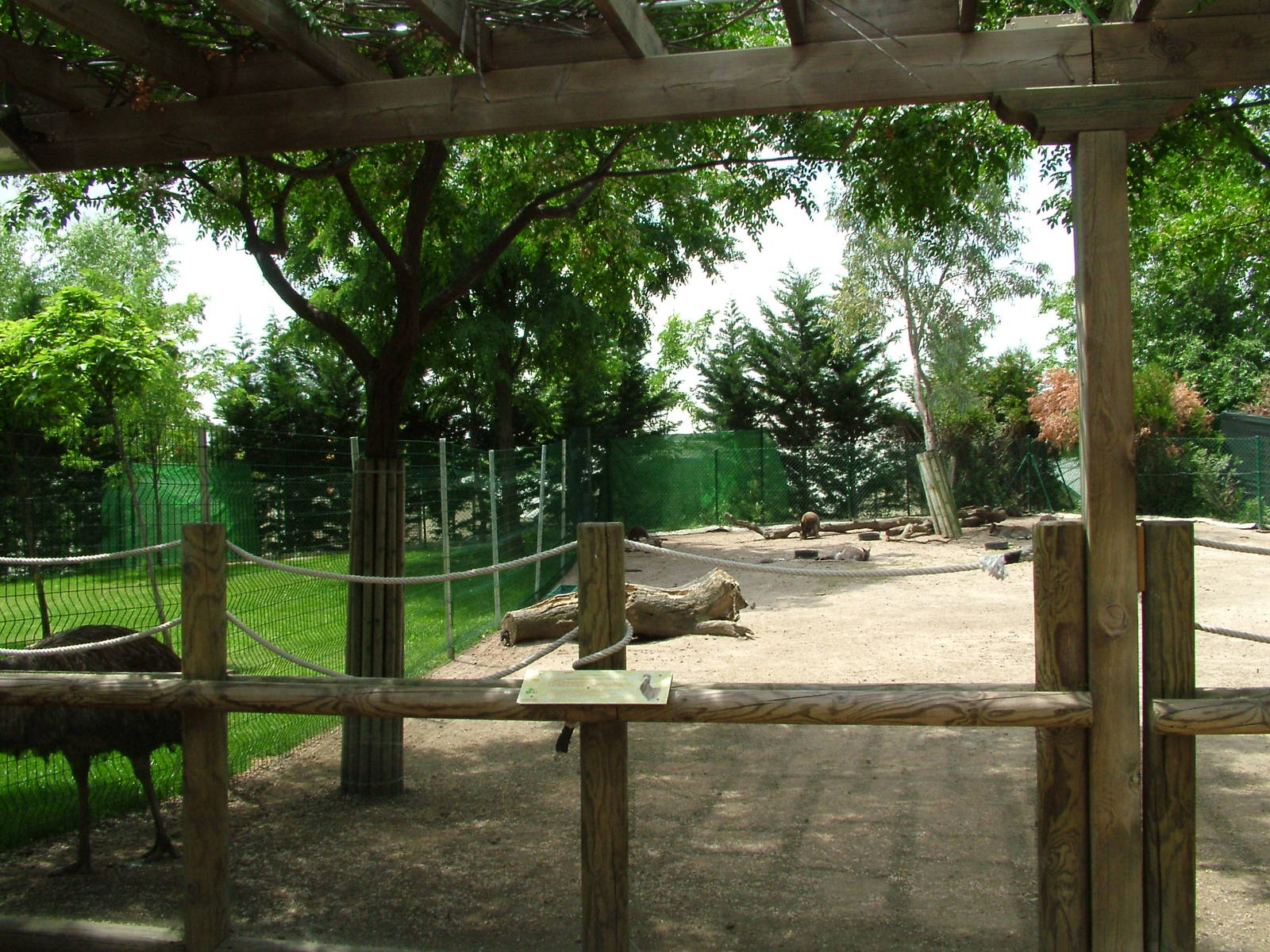 Wallaby/Emu Exhibit at Faunia, 27/05/11