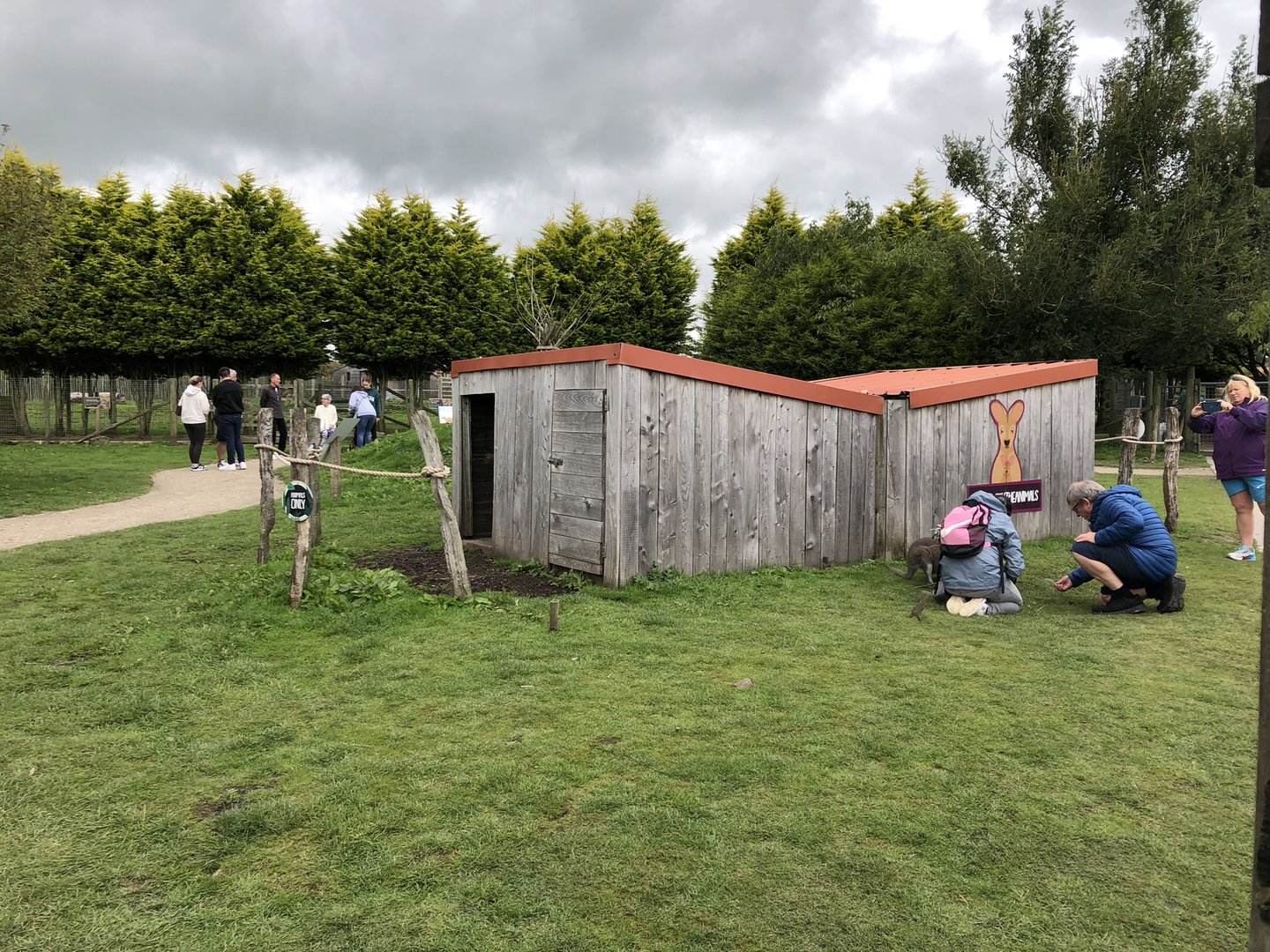 Wallaby Housing at Peak Wildlife Park (August 2023)