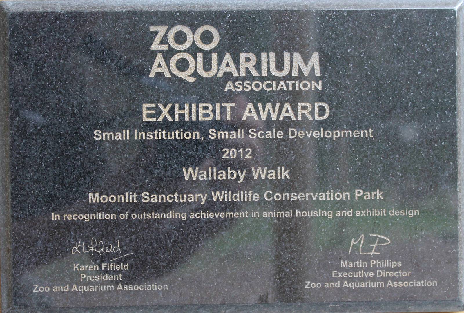 Wallaby Walk award