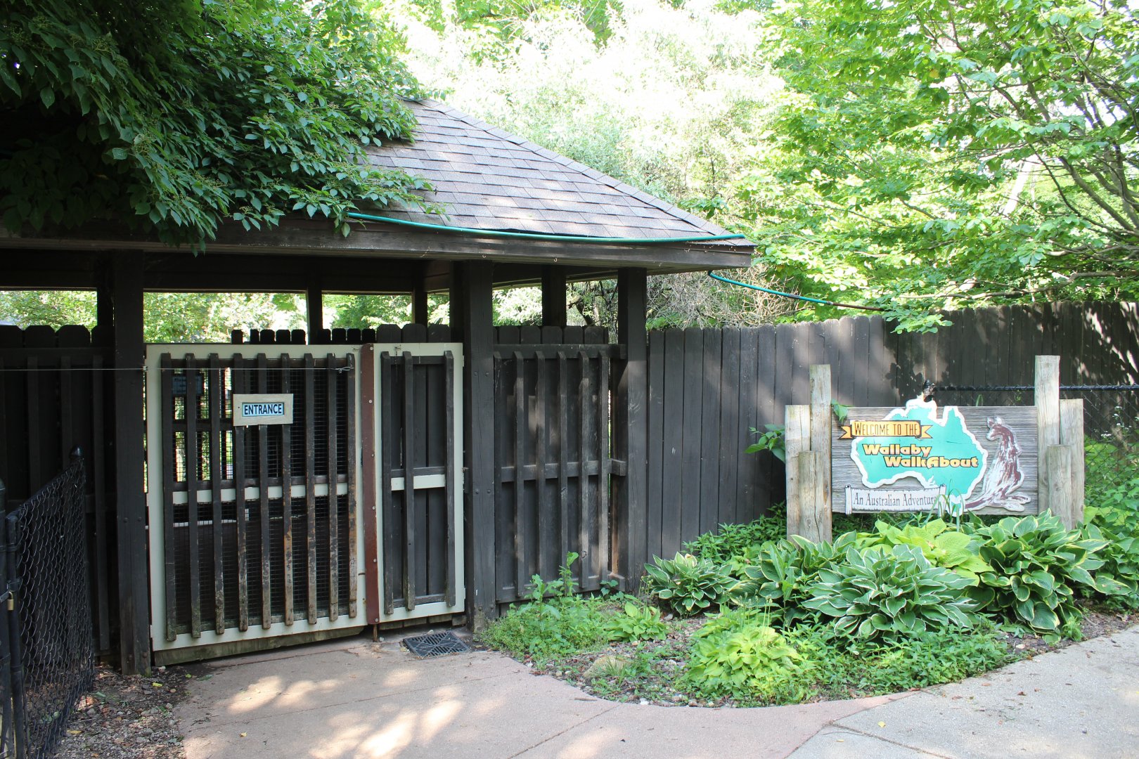 Wallaby Walkabout Entrance