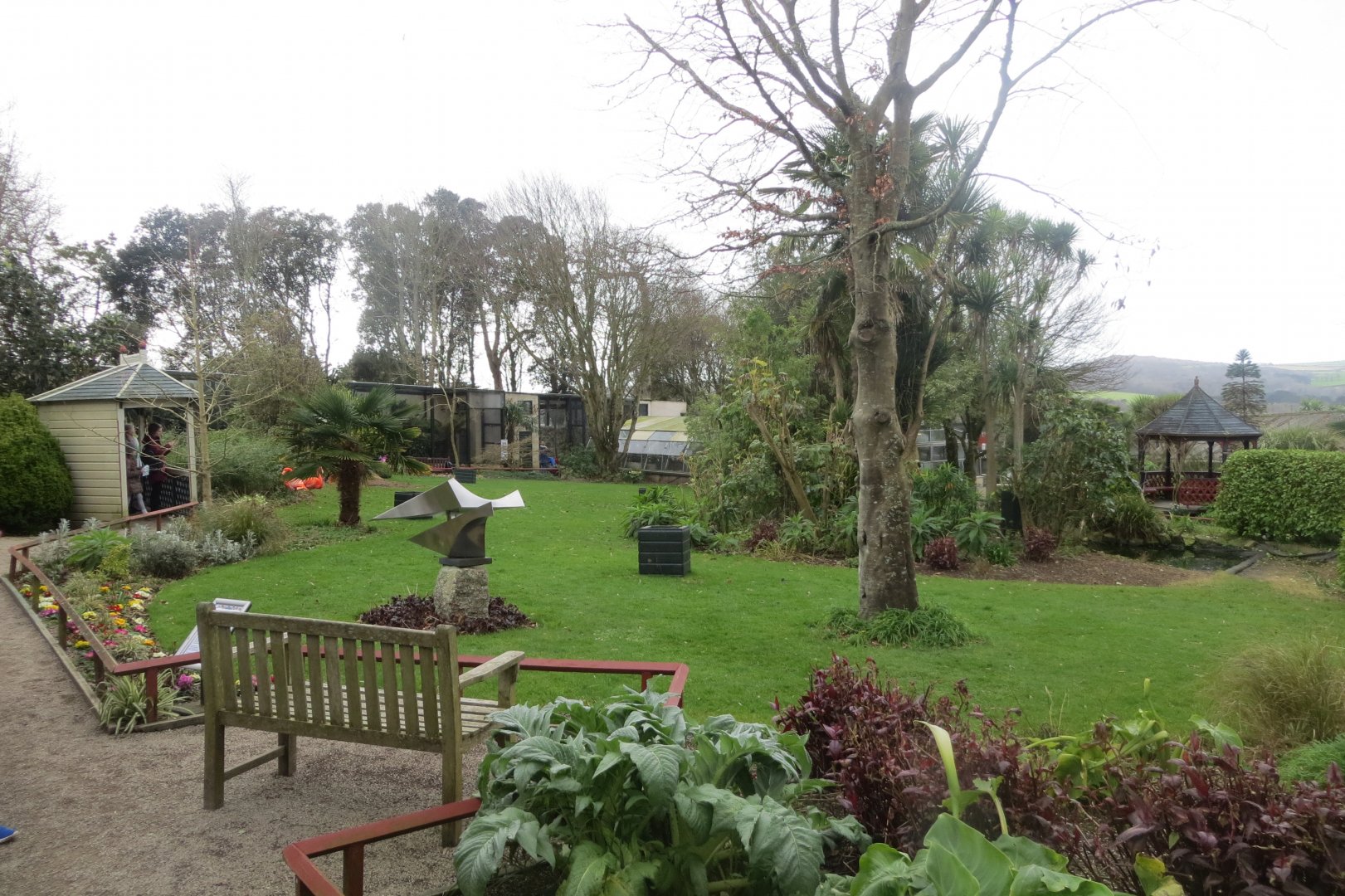 Walled Garden - Caribbean flamingo area 190219