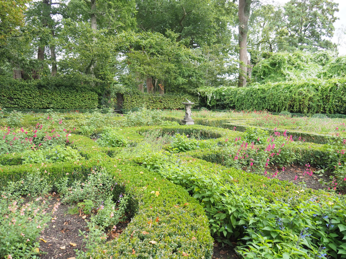 Walled herbal garden, 2022-09-15