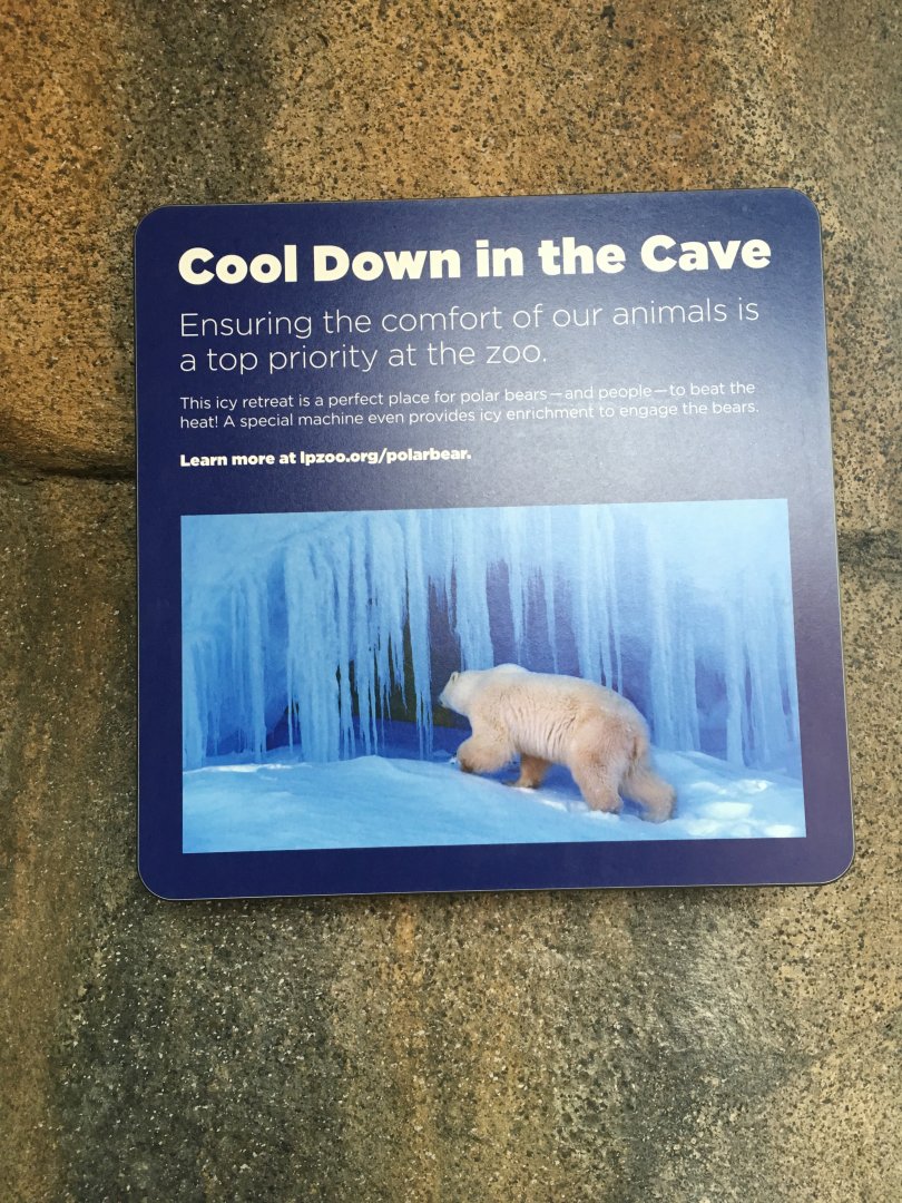 Walter Family Arctic Tundra - Ice Cave Info Sign