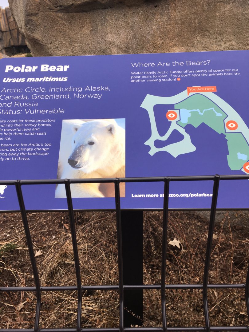 Walter Family Arctic Tundra- Sign