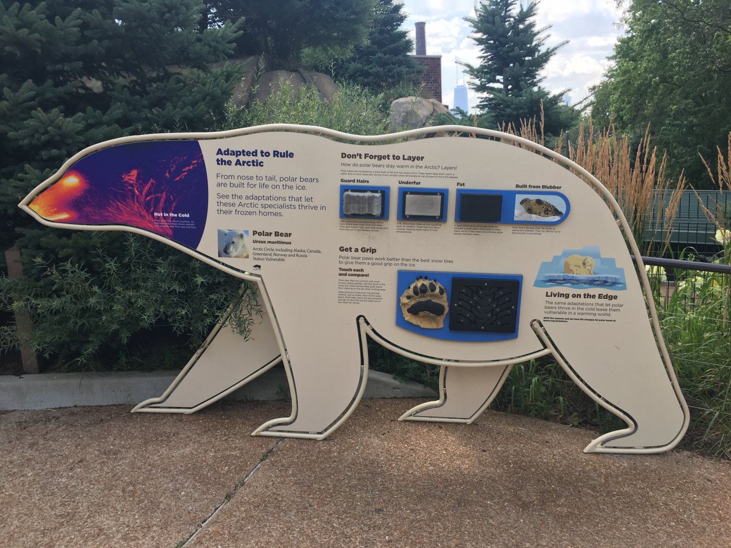 Walter Family Arctic Tundra - Signage