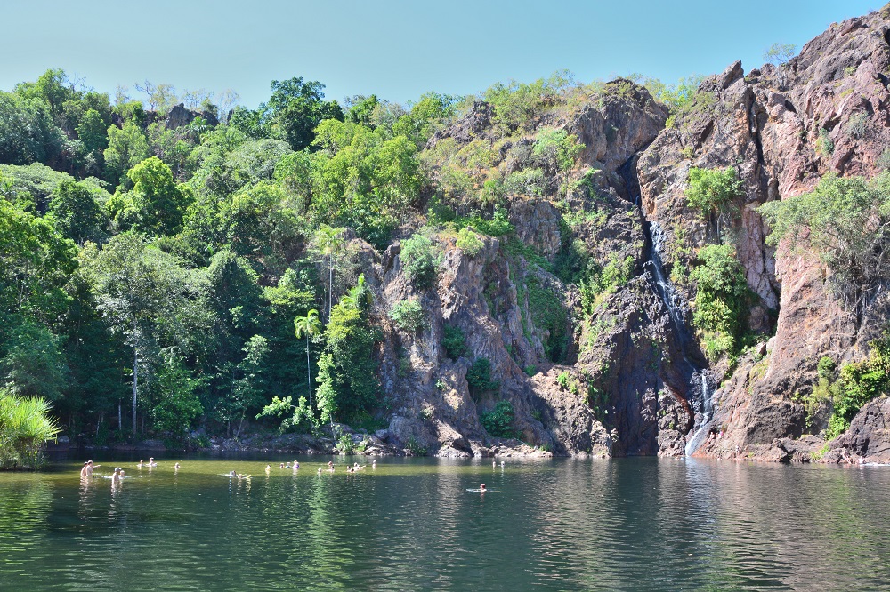 Wangi falls .  Litchfield N/P.  NT