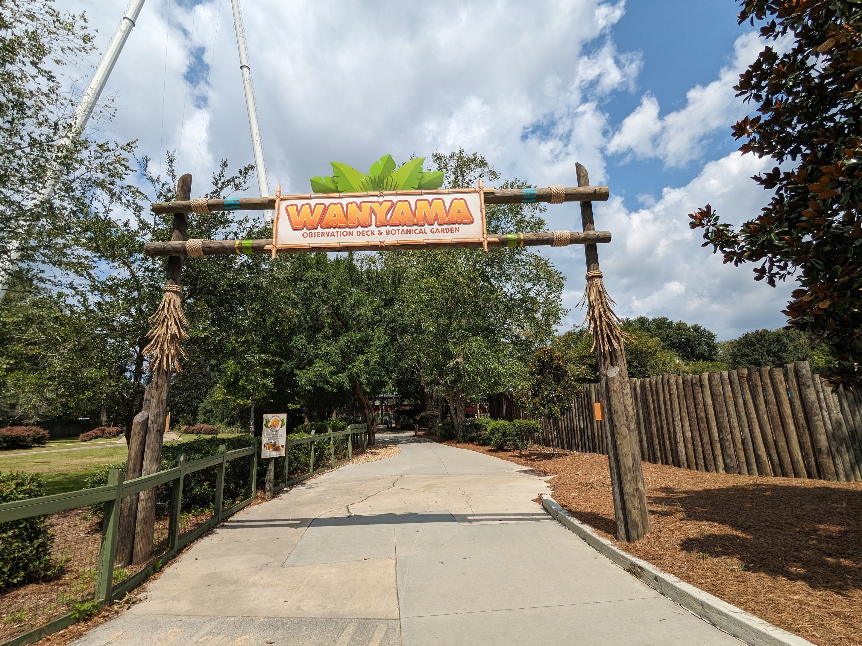 Wanyama overlook entrance