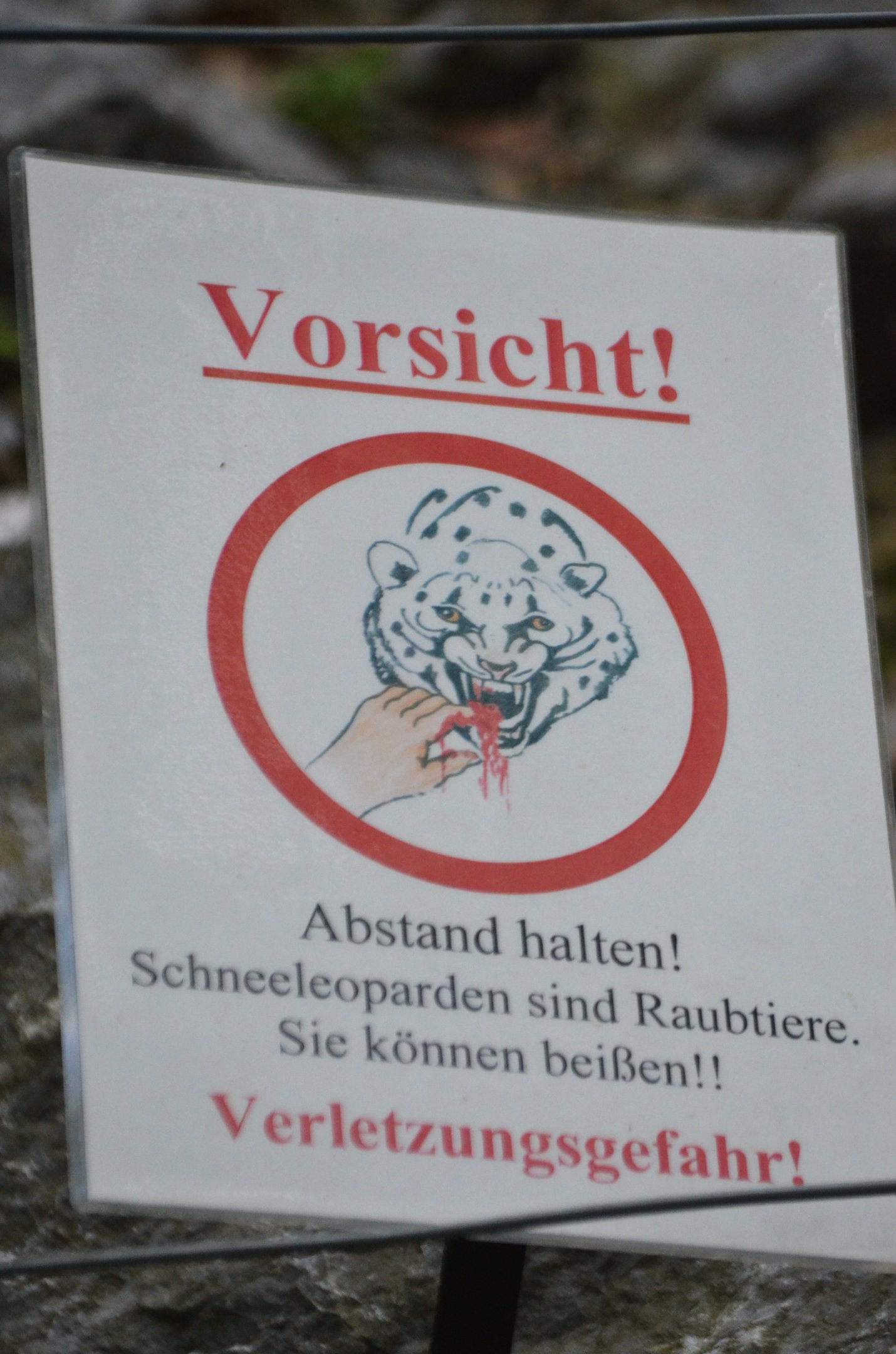 Warning Sign at Wuppertal, 16/06/19