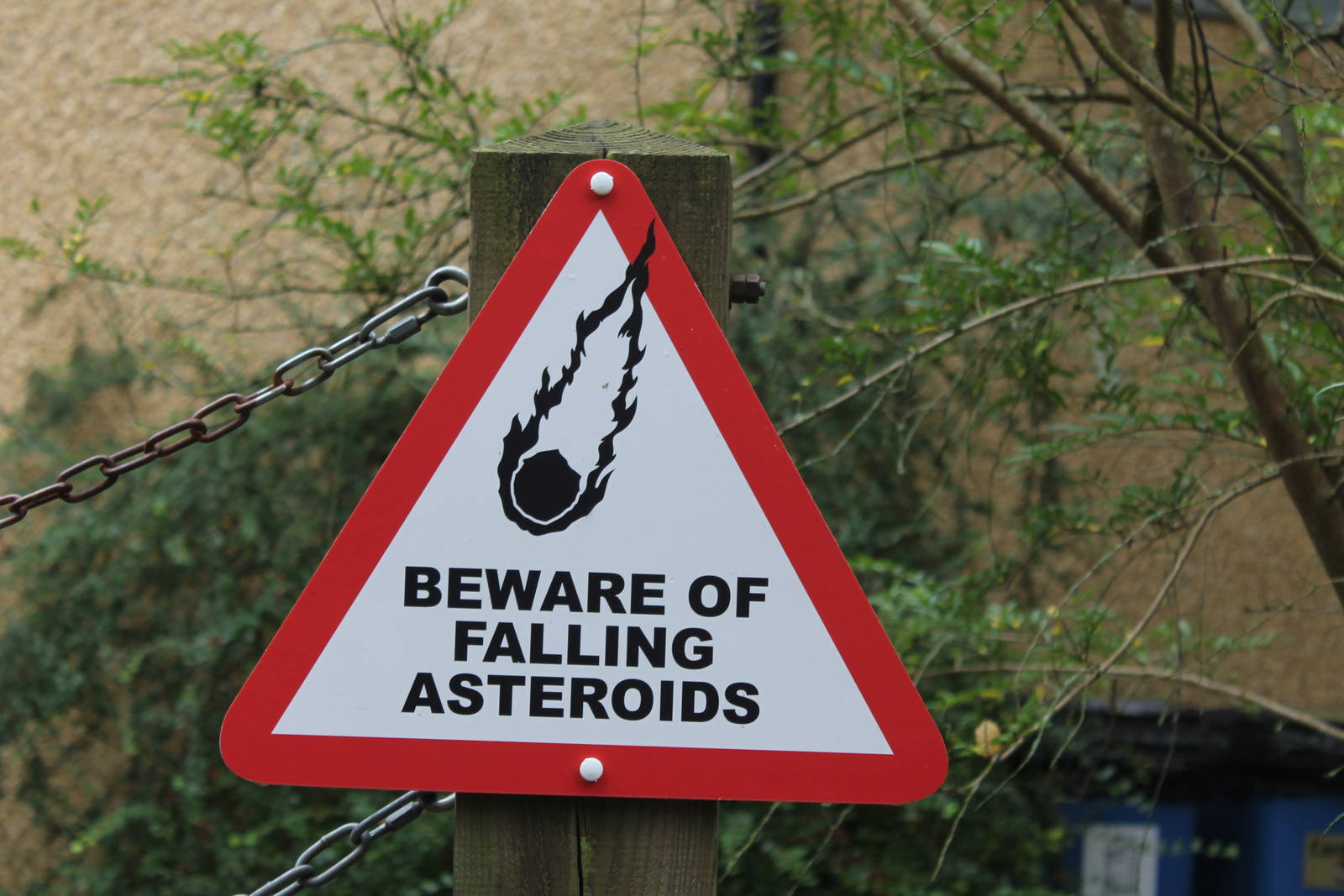 warning sign Bristol Zoo