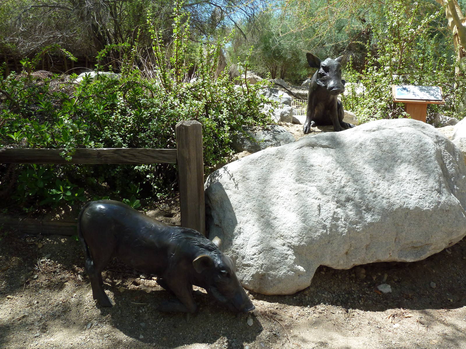 Warthog Statues