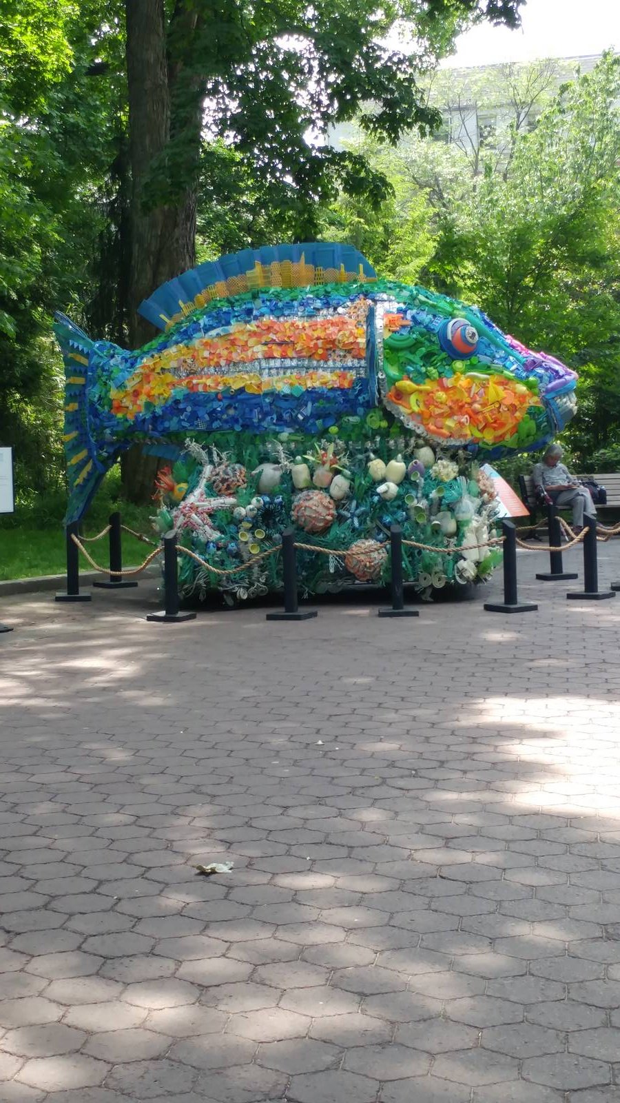 Washed Ashore: Art to Save the Sea - Parrot Fish