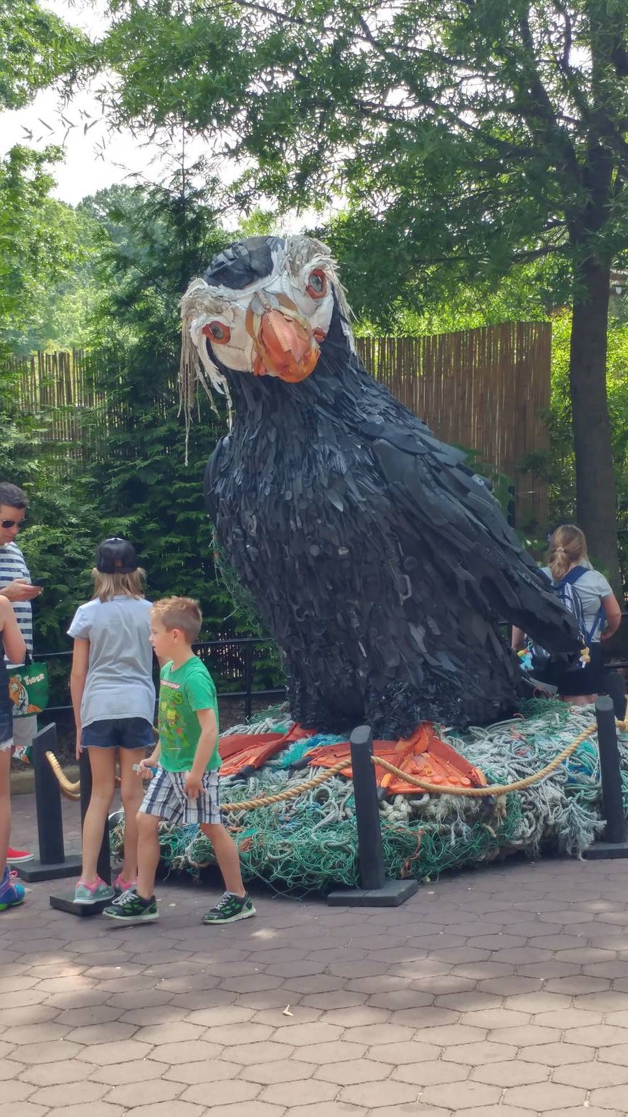 Washed Ashore: Art to Save the Sea - Tufted Puffin