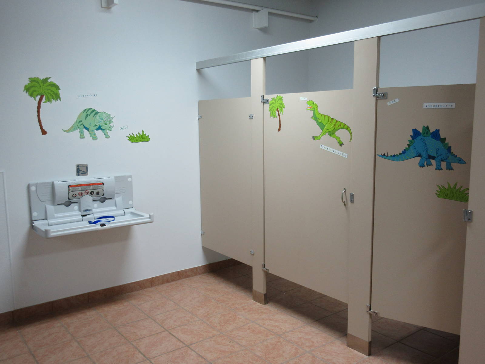 Washroom Dinosaurs