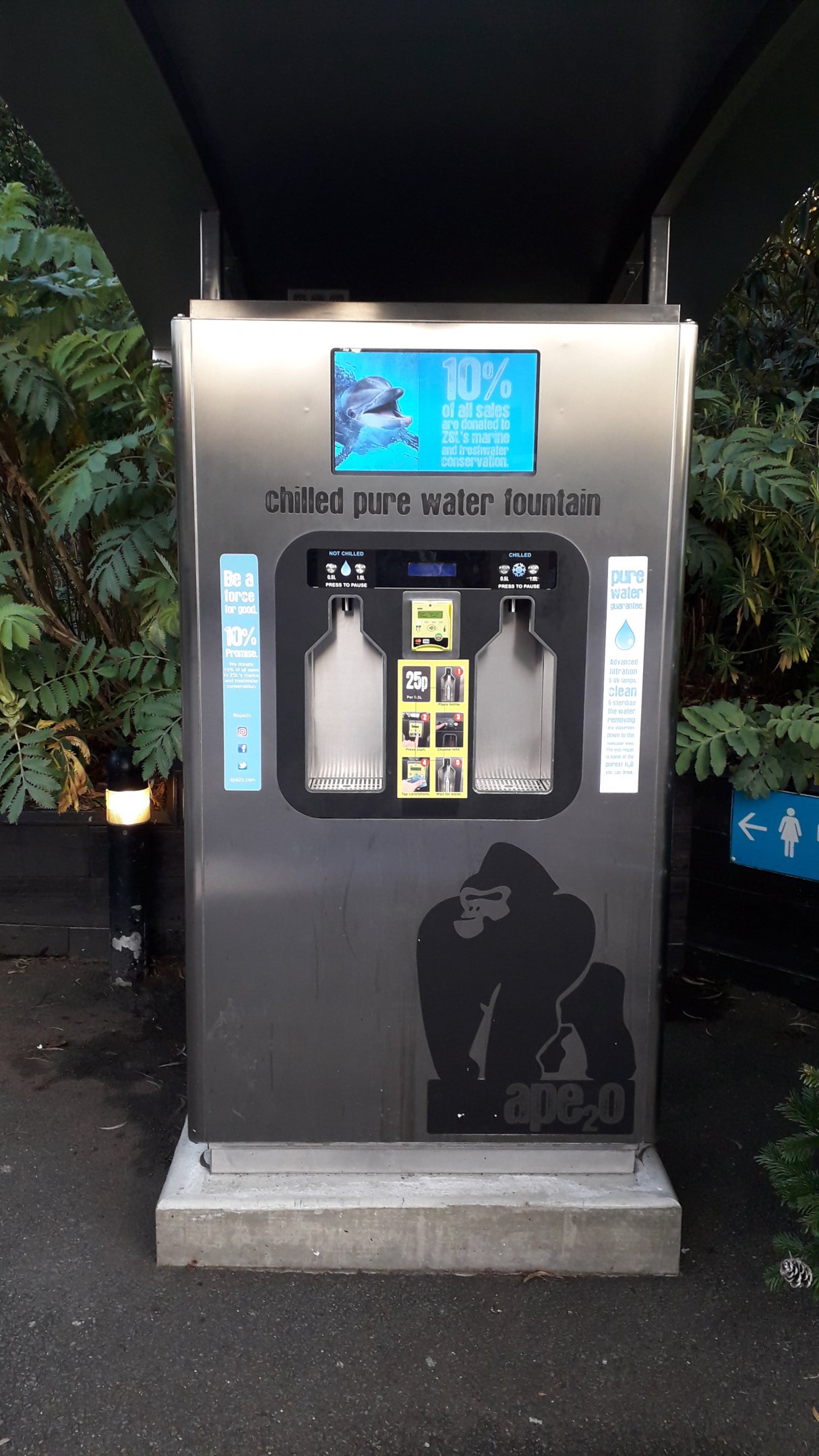 Water fountain 4 December 2019