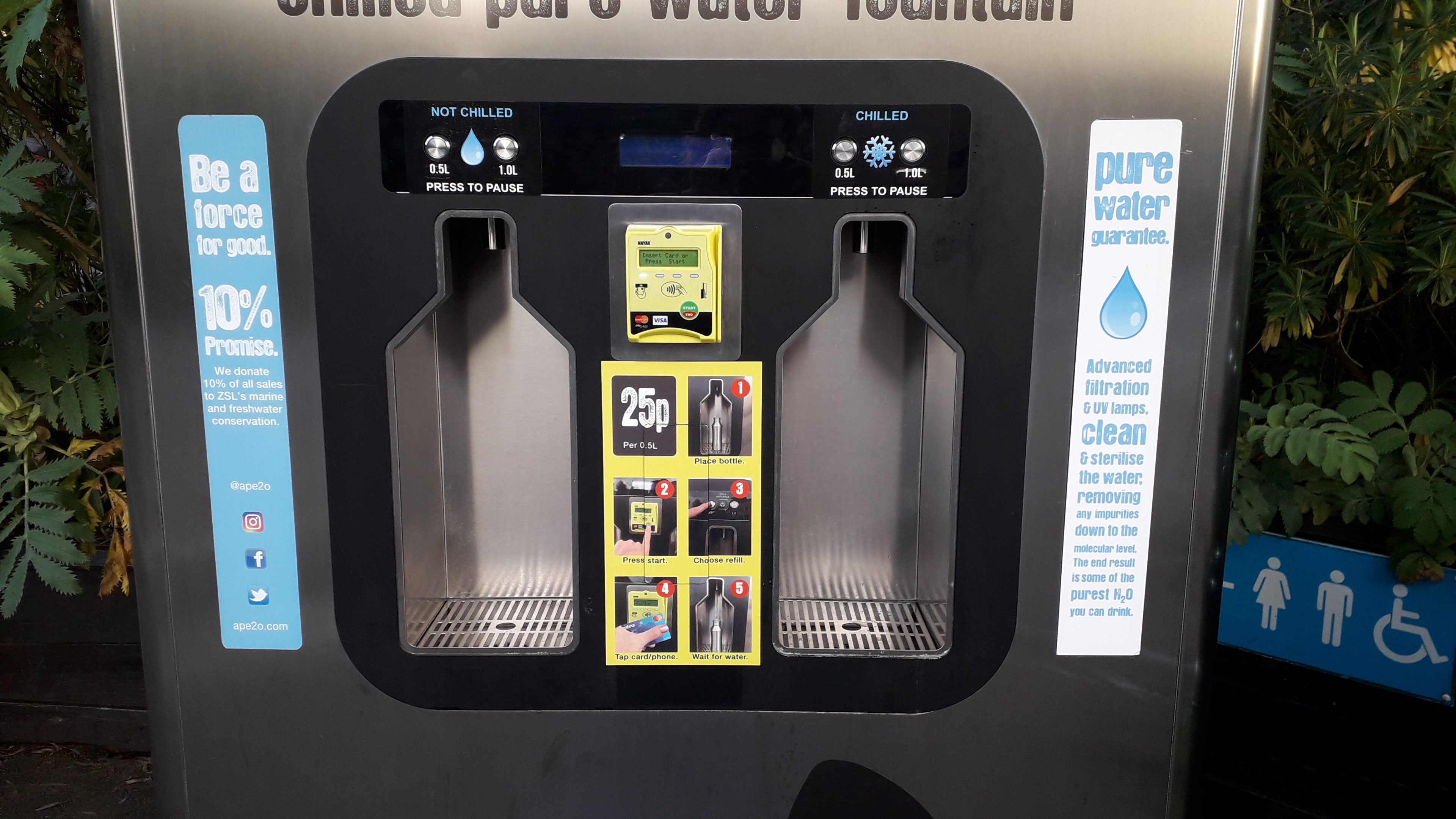 Water fountain 4 December 2019