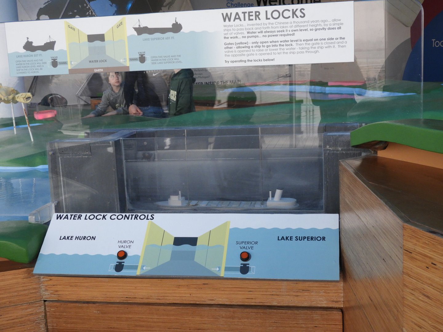 Water Lock Model - Great Lakes Future - Reiman Aquarium