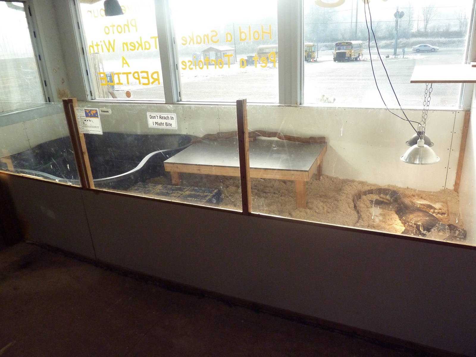 Water Monitor Exhibit