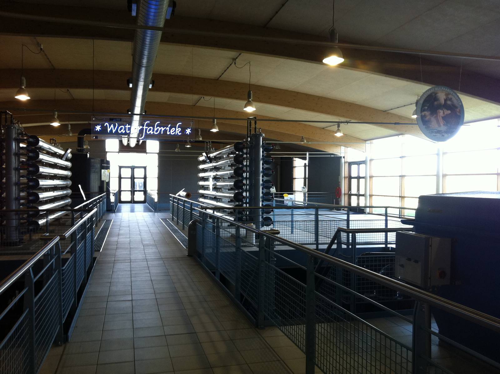 Water Pump Exhibit at Emmen Zoo - April 2011