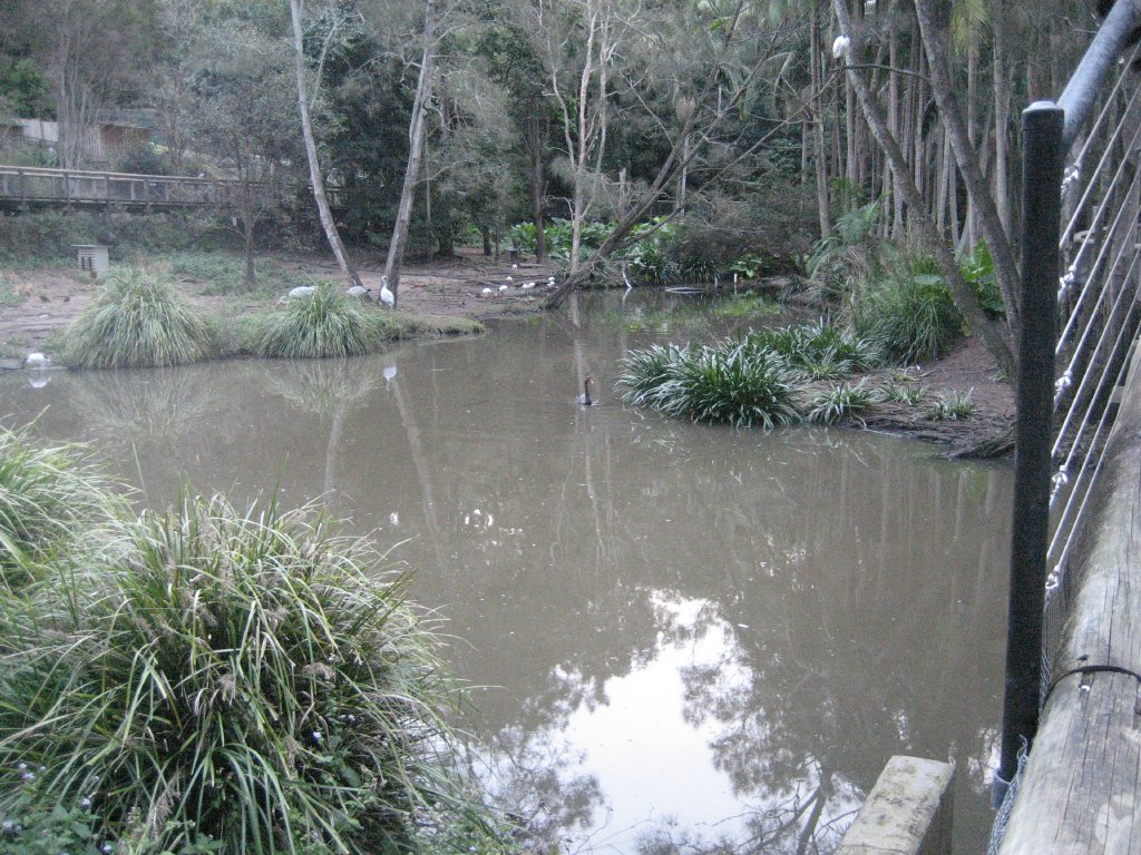 Waterbird enclosure