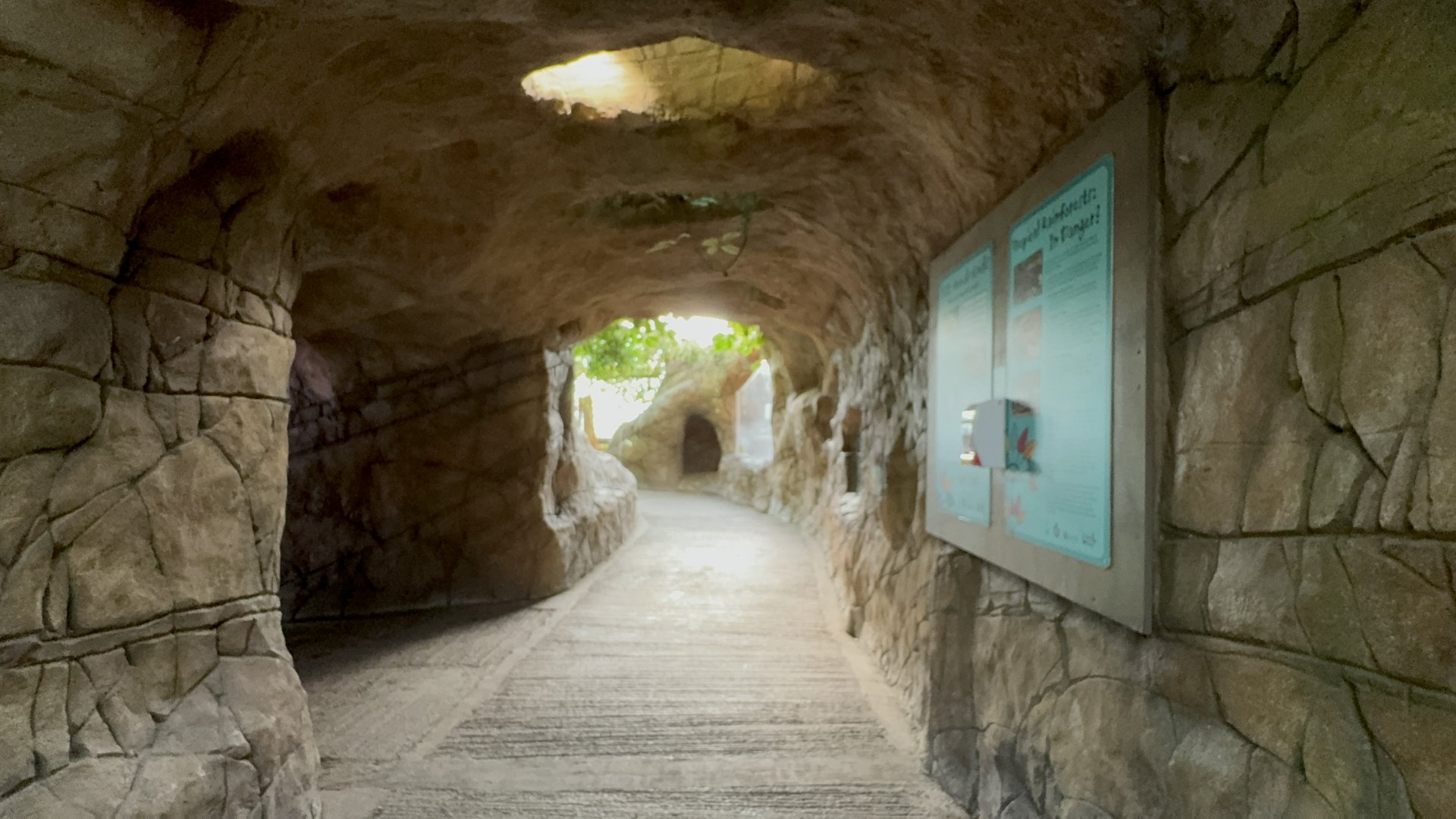 Waterfall Cave at Tropical World (October 2024)