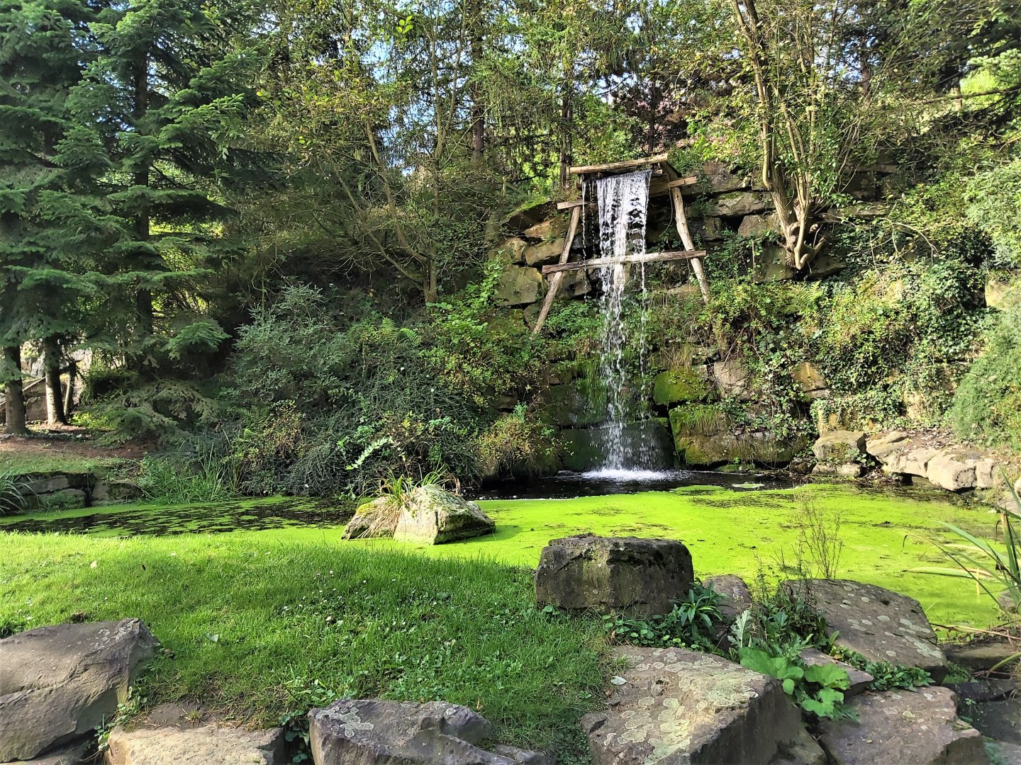 Waterfall in Austrian area