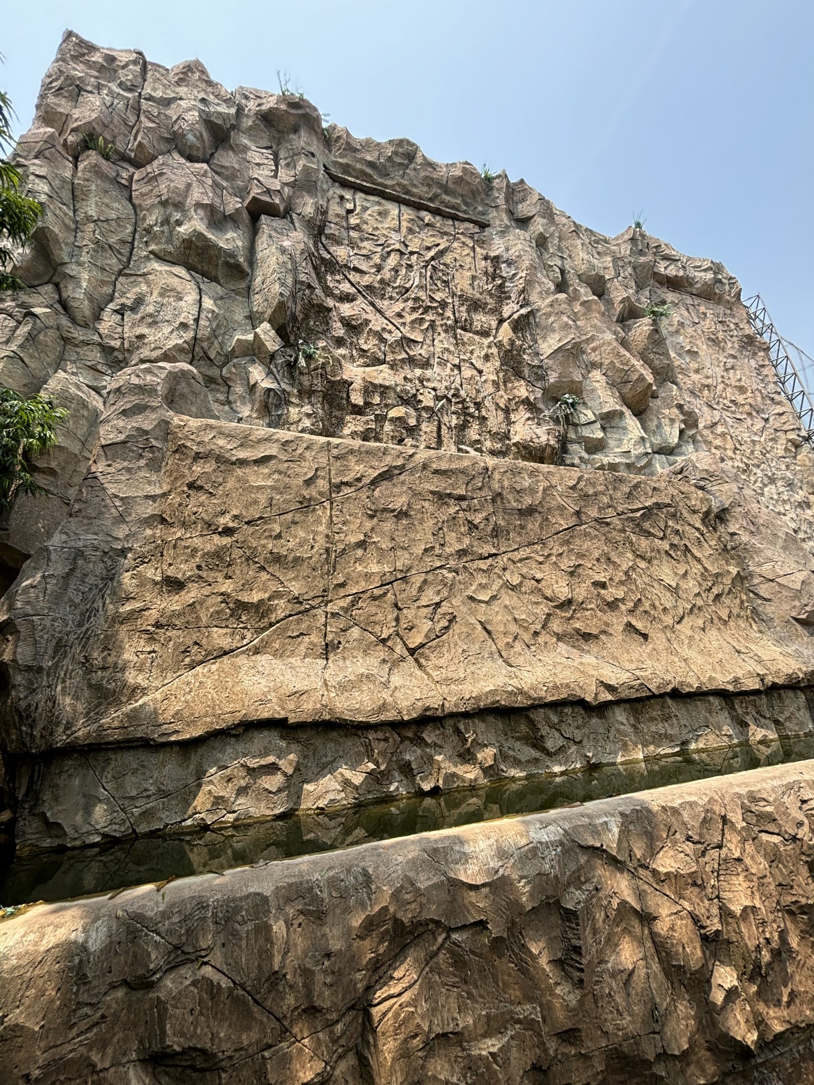 Waterfall (turned off) - Jakarta Bird Land