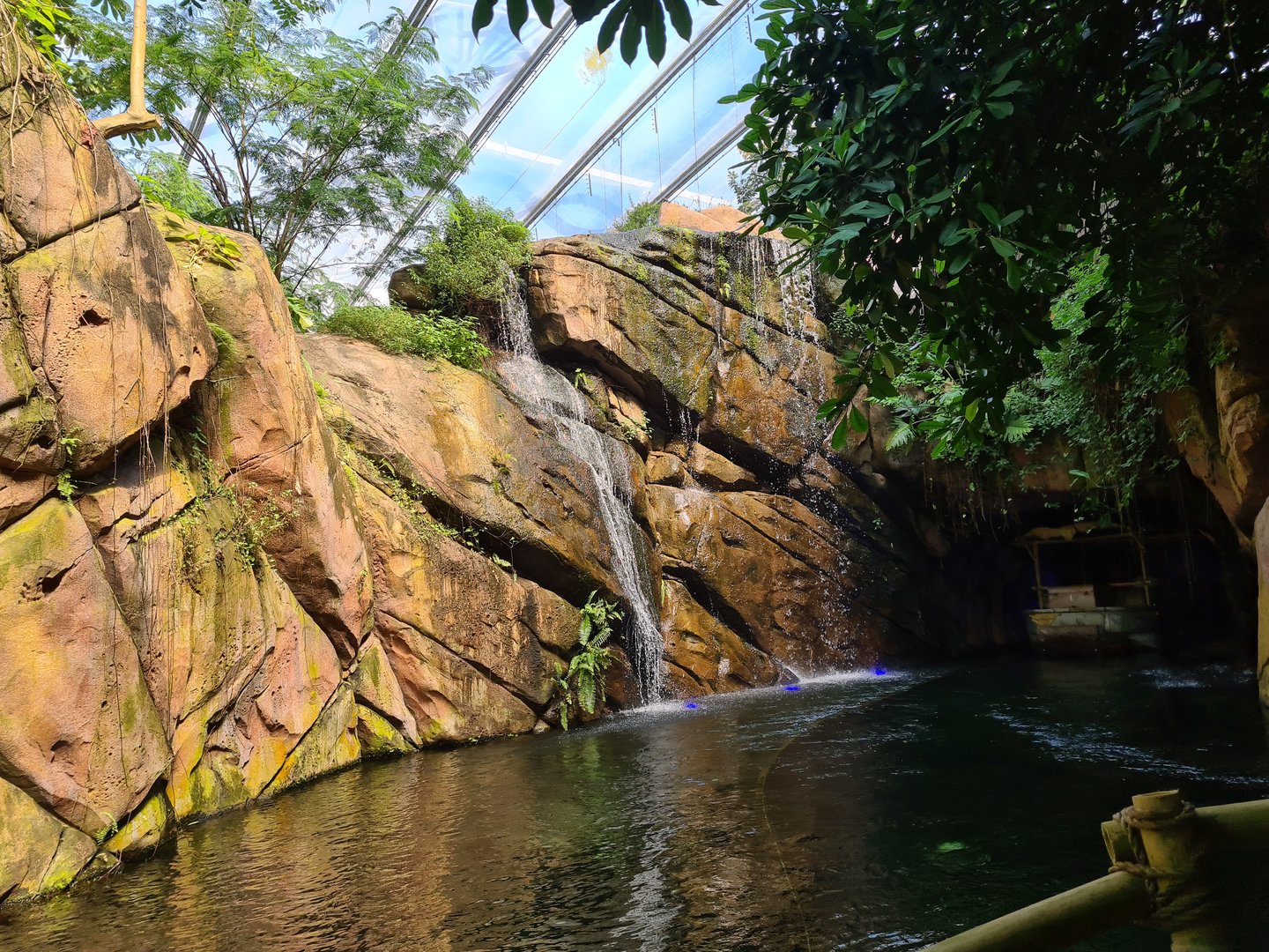 Waterfalls in Rimbula river boat ride
