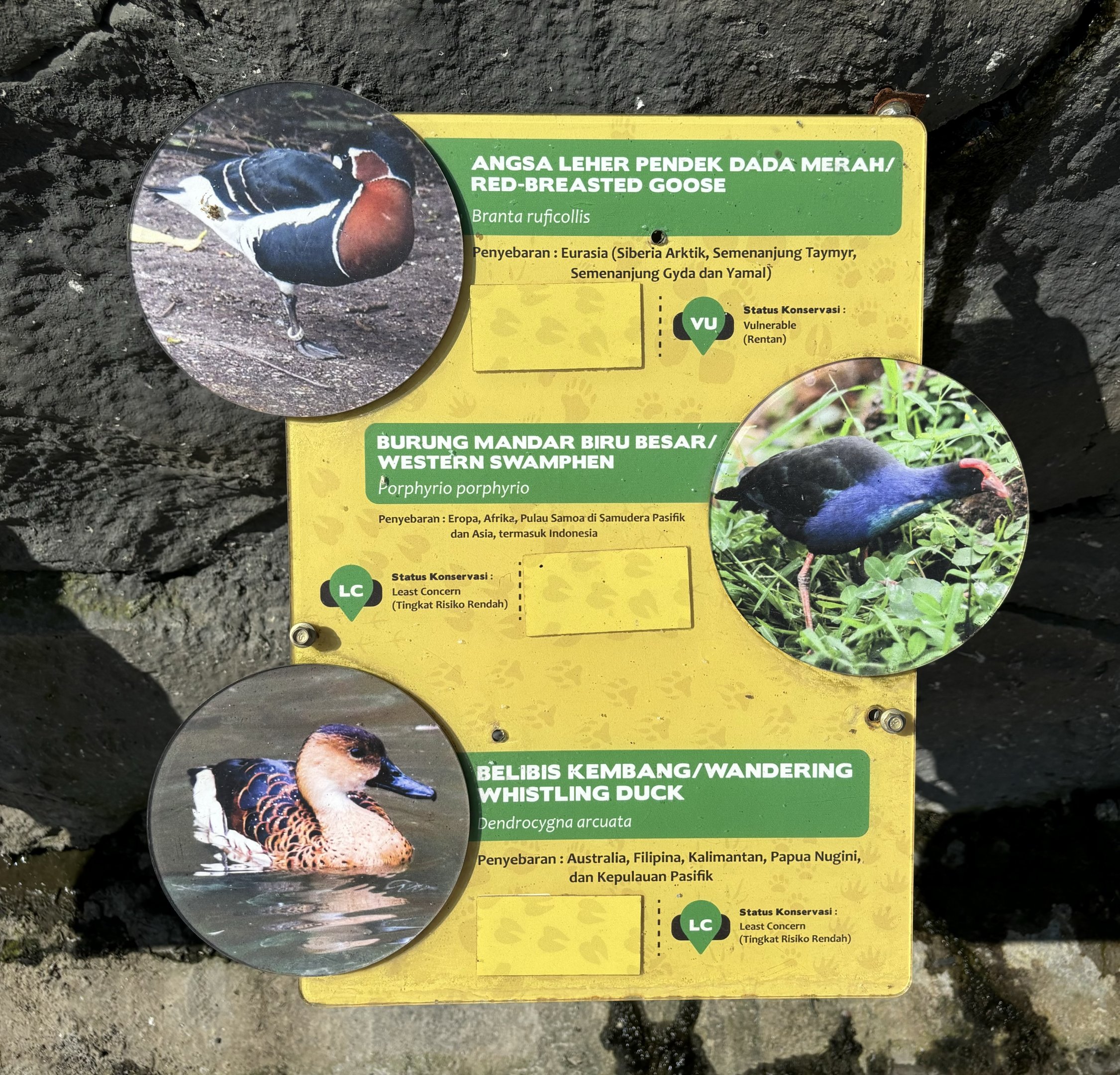 Waterfowl Aviary - Sign #3 of 4