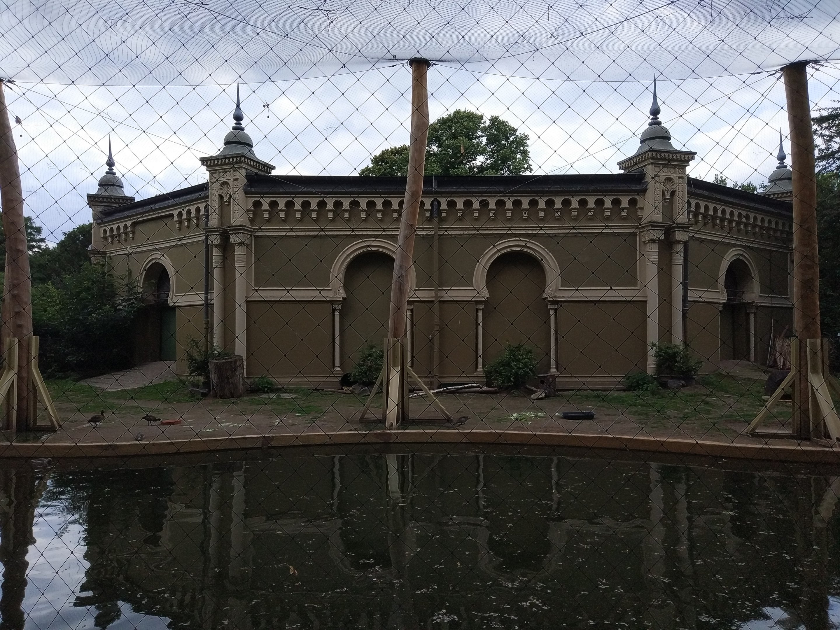 Waterfowl Exhibit on back of Rhino House