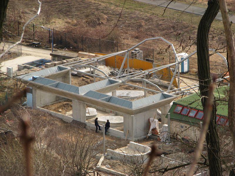 Waterfowl house reconstruction