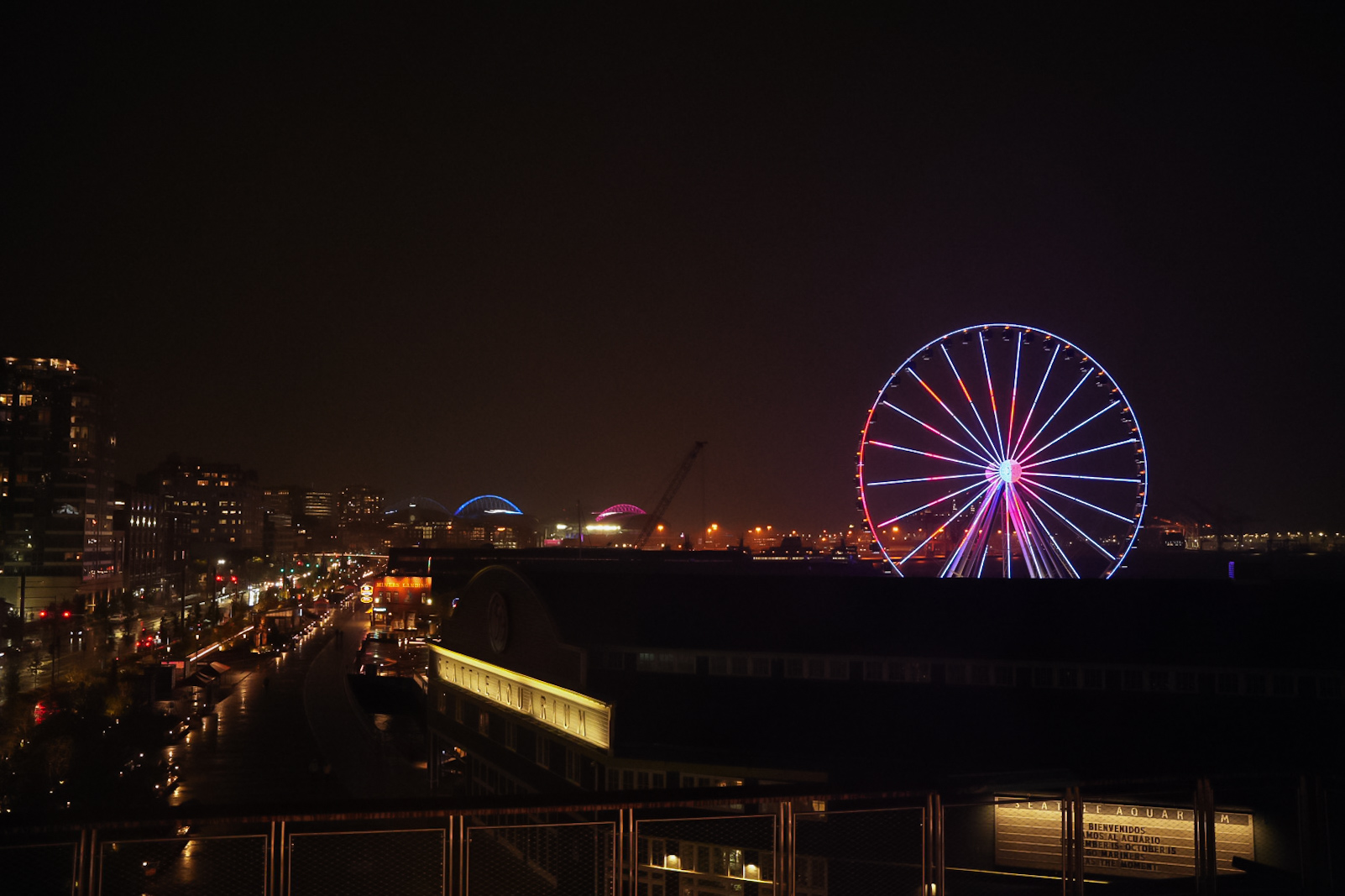 Waterfront Night View (from Ocean Pavilion Roof)