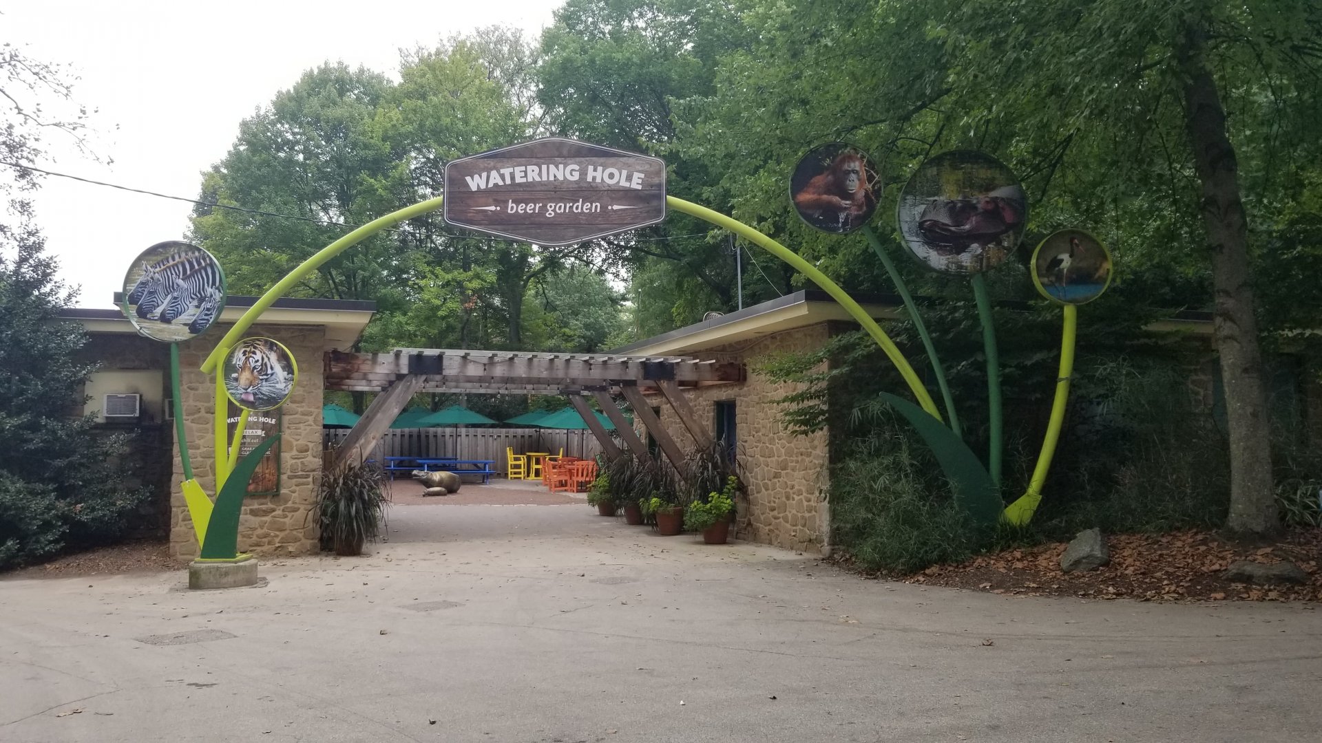 Watering Hole beer garden