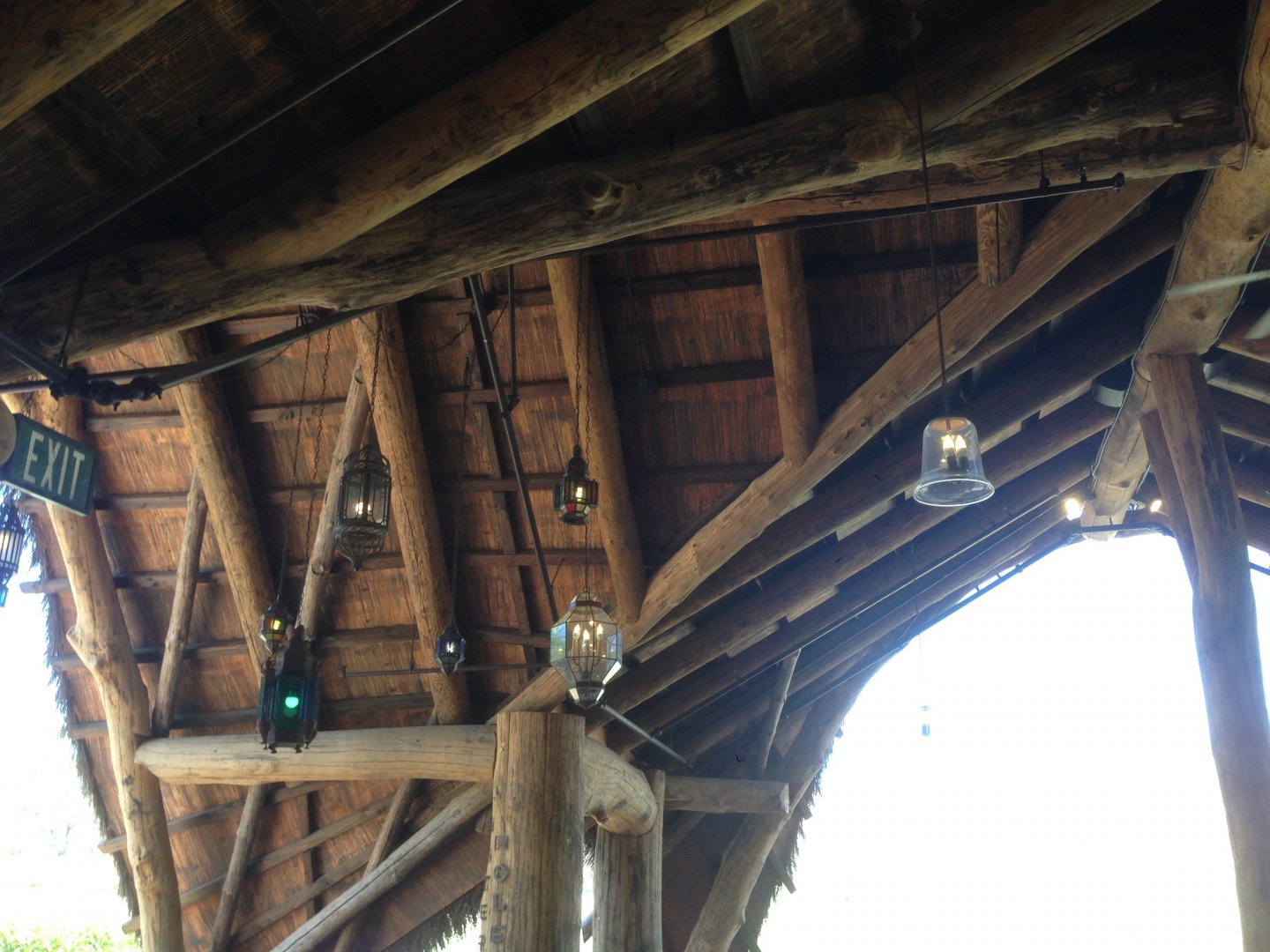 Watering Hole Entrance Light Fixtures