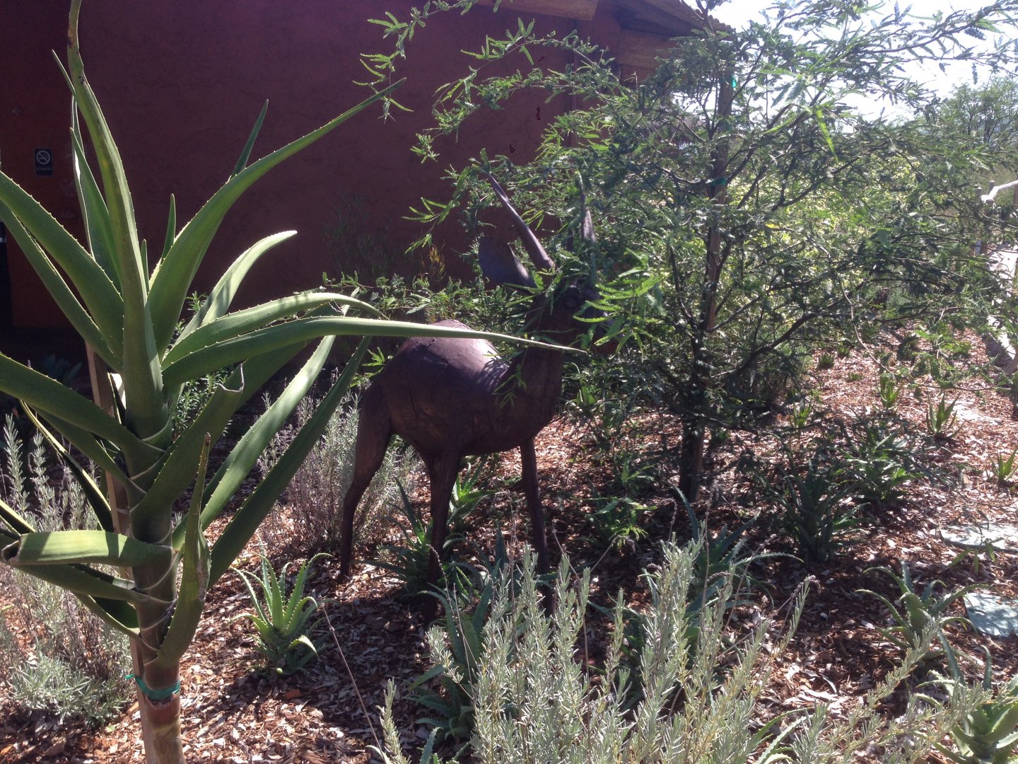 Watering Hole Entrance Sculpture